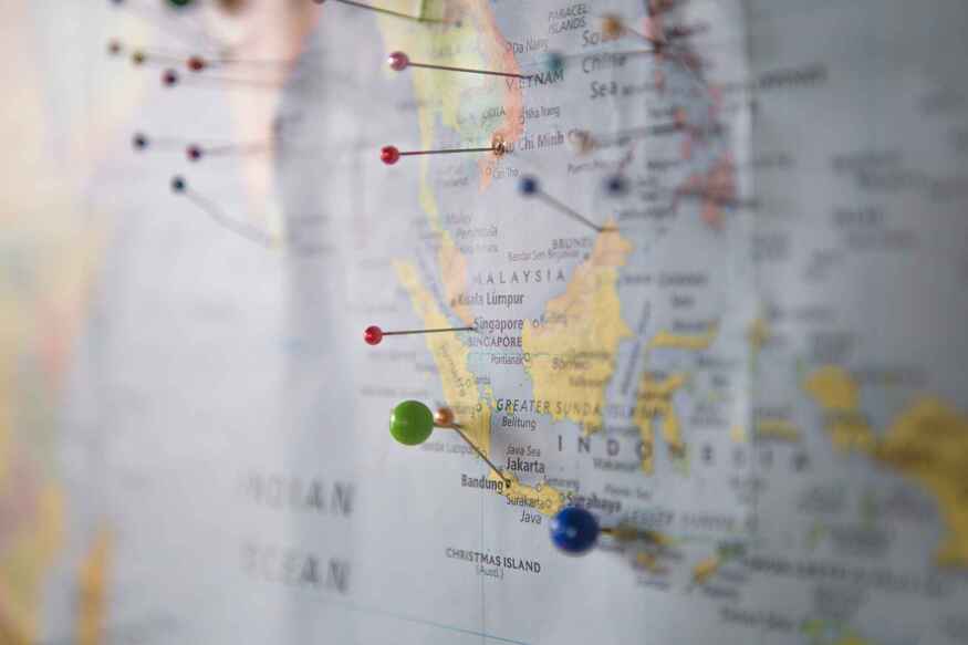探索印尼地图：发现它的神秘之处