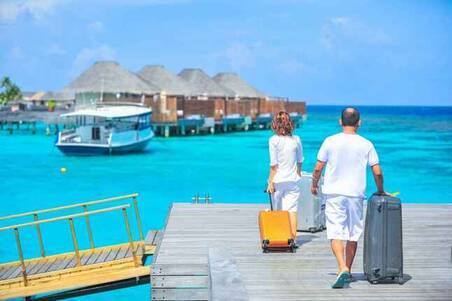 探索世界上最美的天堂：马尔代夫。